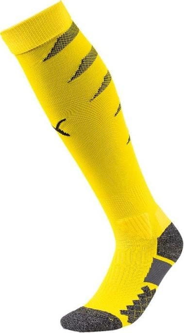 Fodboldstrømper Puma Team FINAL Socks Cyber Yellow- Black