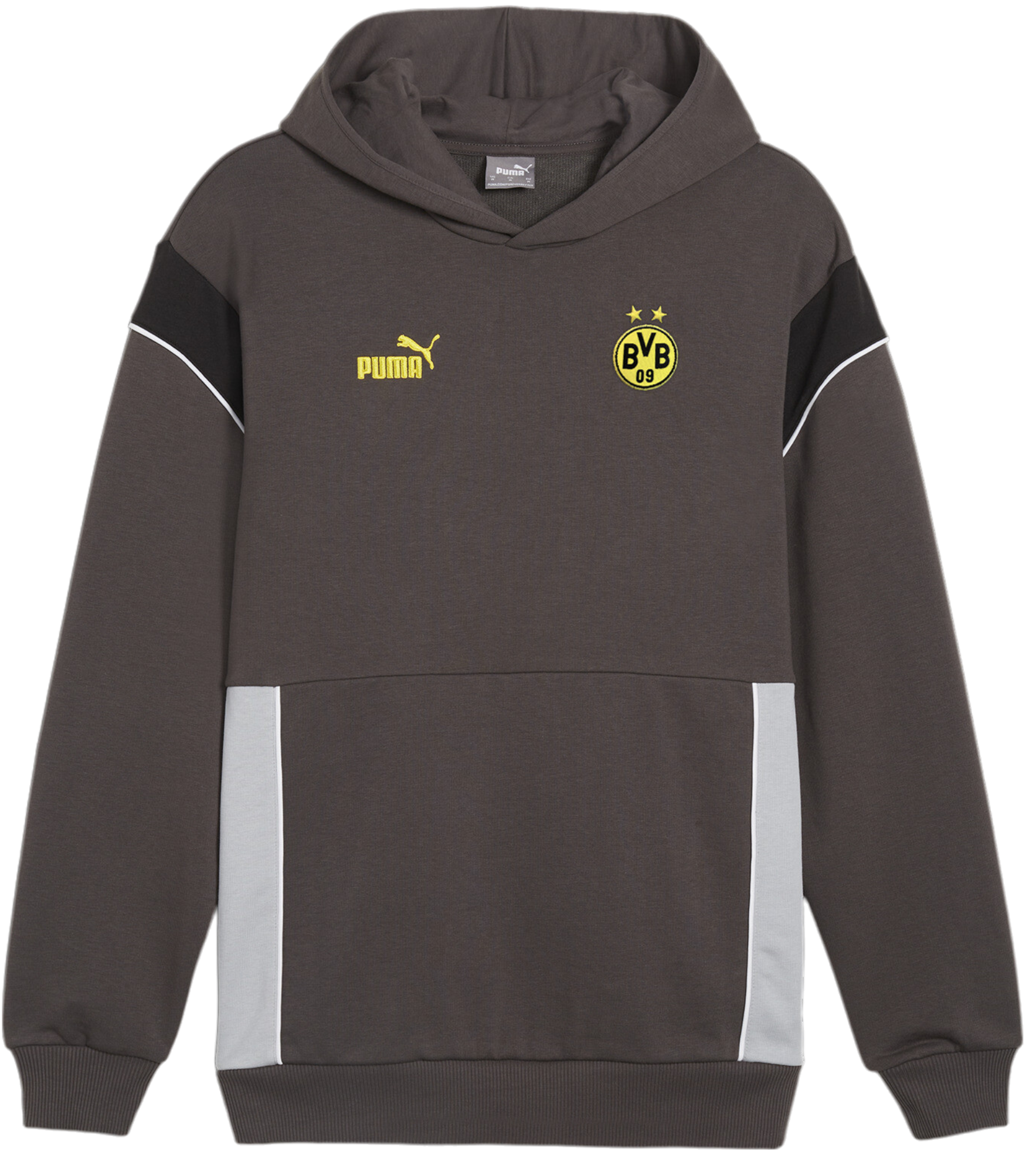 Sweatshirt med hætte Puma BVB Dortmund Ftbl Archive Hoody