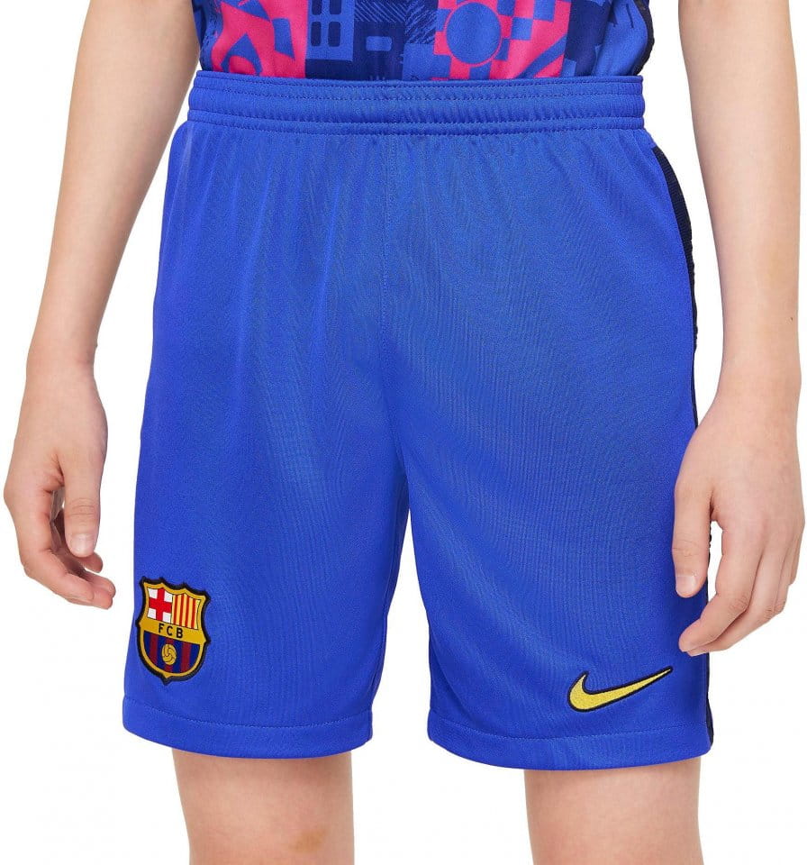 Nike FC Barcelona 2021/22 Stadium Third Big Kids Soccer Shorts