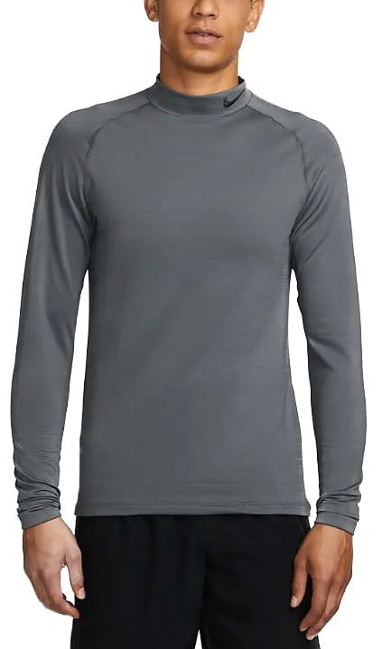 Langærmet T-shirt Nike Pro Warm Men s Long-Sleeve Mock Neck Training Top